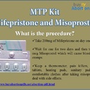 mtp kit (Mifepristone and Misoprostol)